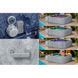 Надувной джакузи Bestway 6001Q LAY-Z-SPA San Francisco HydroJet Pro с управлением с помощью приложений, на 7 человек, 230 x 230 x 71 см, вид мрамора (бархатный серый) | , Bestway
