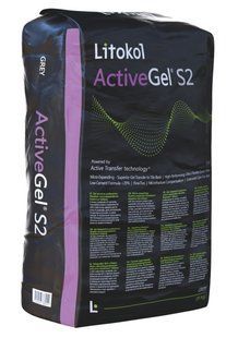 Клей Litokol ActiveGel S2 Сірий 20 кг C2TES2 ACTGS2G0020