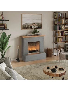 Камінокомплект Tagu ROLF ZenFlame сірий