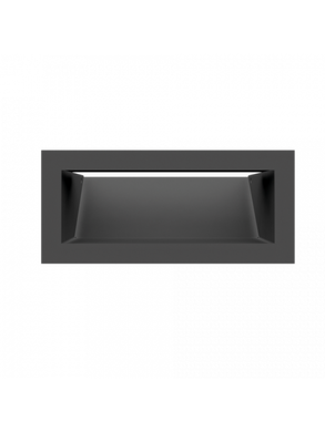 Вентиляційна решітка люфт MODERN графітова 250x90 (130)
