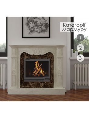 Каминная облицовка Hitis Шарм, материал мрамор категории 1