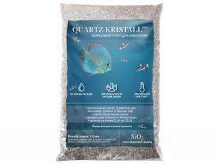 Кварцевый грунт для аквариумов (полупрозрачно-серый), Quartz Kristall, 2 кг