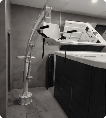 Підвищений підйомник-ліфт Elevated Pool Lift 1511