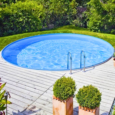 Пленка Ibiza 12х6х1.5м цвет Blue. толщина 0.8мм