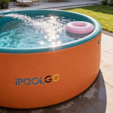 Басейн IPOOLGO POOL, розмір 3.7 x 1.2 м, колір ORANGE