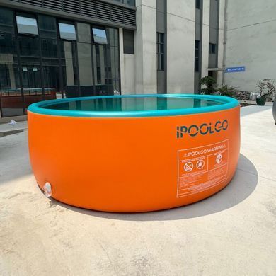 Басейн IPOOLGO POOL, розмір 3.7 x 1.2 м, колір ORANGE