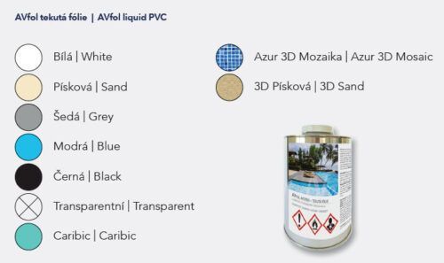 Жидкий ПВХ для швов AVfol - AA-TRANSPARENT, 1kg, Vagner