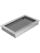 Вентиляційна решітка Kratki 22x37 см шліфована