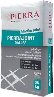 Затирка для фасадов Pierra при шве 7-8мм, 7-12кг/м2