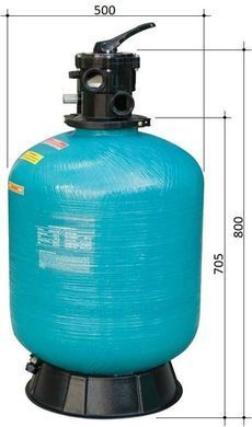 Фильтр PG "Turbidron" 500-CL, для 100кг песка, 10м3/ч
