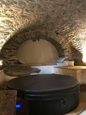 СПА бассейн Comfort SPA TAORMINA landscape (для улицы и в дом) &Oslash;208*93, комплектация "ландшафт"