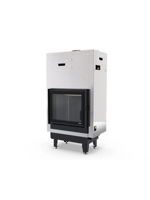 Камінна топка з водяним контуром Defro Home NAVI SM TZ (чорний шамот)
