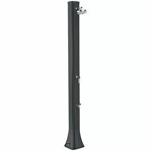 Душ солнечный Aquaviva Big Happy Five с мойкой для ног, антрацит F620/7016, 36 л