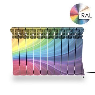 Электрорадиатор ERAFLYME ELITE COLOR 10R индивидуального цвета