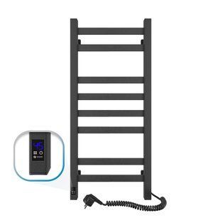 Полотенцесушитель Авангард 360х800 Sensor правый с таймером (черный муар)