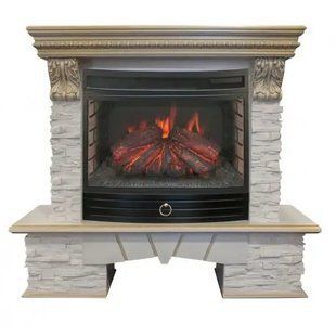 Электрокамин Rockland LUX 25 WT(g) из FireField 25 SIR