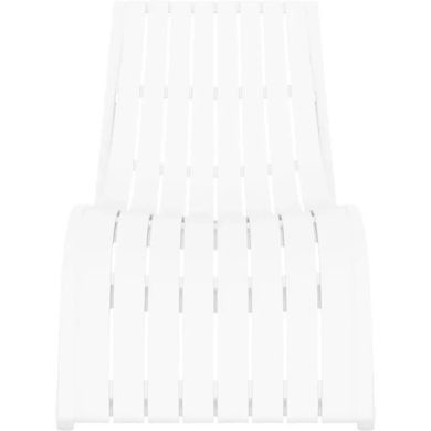 Шезлонг Aquajoy Slim, белый