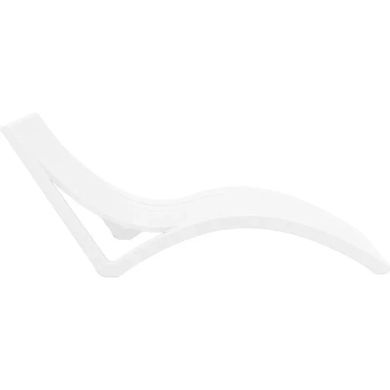 Шезлонг Aquajoy Slim, белый