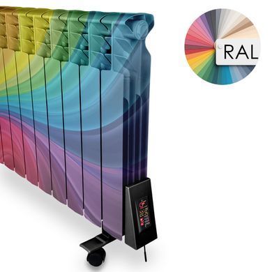 Электрорадиатор ERAFLYME ELITE COLOR 10R индивидуального цвета