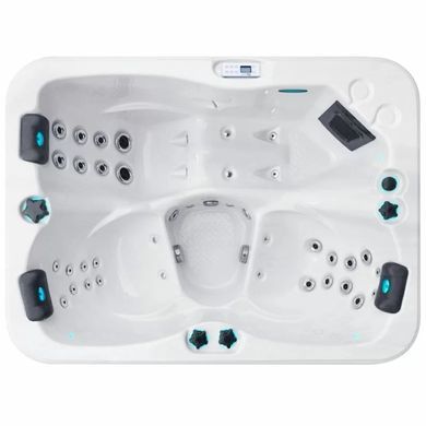 Гидромассажный бассейн Passion Spas Renew (208х155х83 см), Серебристо-белый