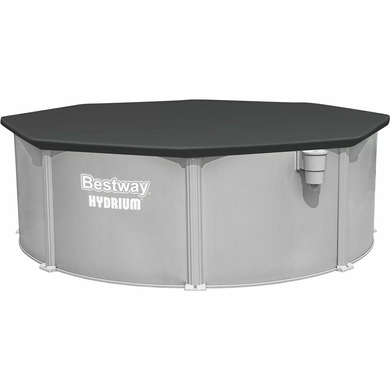 Сборный бассейн Bestway Hydrium 56574 (360x122 см) с песочным фильтром, лестницей и тентом