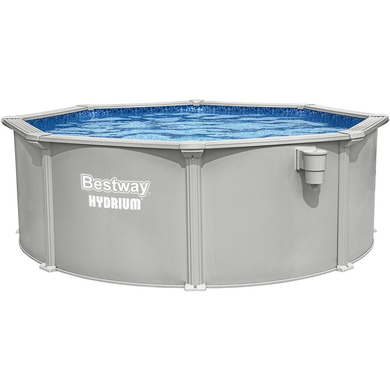 Сборный бассейн Bestway Hydrium 56574 (360x122 см) с песочным фильтром, лестницей и тентом