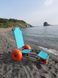 Пляжное кресло-шезлонг Beachstar на 3 колеса + подлокотники и ремень безопасности