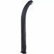 Душ сонячний Aquaviva Hybride Dada Curve алюмінієвий з мийкою для ніг, антрацит DS-D363NX, 40 л
