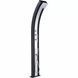 Душ сонячний Aquaviva Hybride Dada Curve алюмінієвий з мийкою для ніг, антрацит DS-D363NX, 40 л
