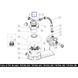Кран четыреходовой Emaux MPV16 (1,5'') верхний