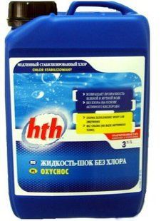Шок без хлора hth