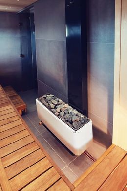 Электрокаменка для сауны SAUNUM Premium 9 kW белый
