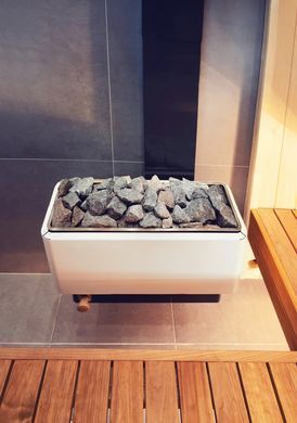 Электрокаменка для сауны SAUNUM Premium 9 kW белый