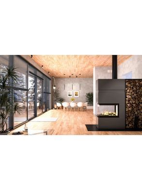 Каминная топка Hitze TRINITY TRI80X35X53 TRI BOX