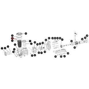 Уплотнительное кольцо корпуса насоса SLP d98х4, (F02010154 №8)