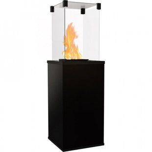 Газовый обогреватель Kratki PATIO керамогранит COLLECTION NERO ASSOLUTO - ручное управление (8,2 кВт)