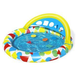 Бассейн детский надувной Bestway 52378 (120-х117х46 см) с игрушками 5шт (EVA)