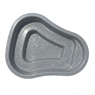 Композитний басейн Балі 3 х 2,5 х 0,75 м з утепленням, колір 2D-GREY-NEW