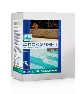 PG-45 Флокулянт в картриджах 1кг (Італія)