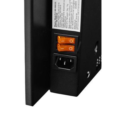 Обігрівач керамічний з керуванням Stinex PLC 500-1000/220 gray