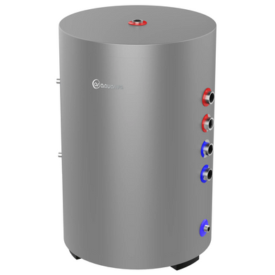 Буферная емкость для тепловых насосов для дома Aquaviva (AISI 304, 200 л, G2)