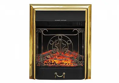 Каминокомплект Taurus Ekaterina STD белый шоколад костер Majestic Brass
