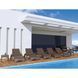 Шезлонг Aquajoy Fiji, коричневый