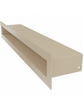 Вентиляционная решетка Kratki TUNEL кремовая 6x40 см