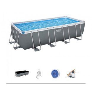 Каркасний басейн Bestway 5619Q, 549 x 274 x 132 см, сходи, тент, фільтр-насос| , Bestway