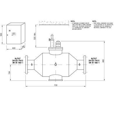 Ультрафіолетова установка Sita UV SMP 10 ECOLINE XL (55 м3/год, DN100, 1.1 кВт)