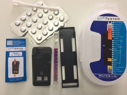 Тестер FlexiTester Kit (Мідь 0.0-5.0 мг/л)