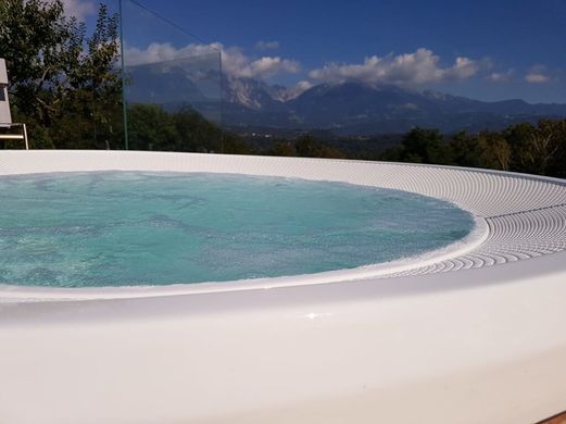 СПА бассейн Comfort SPA Infiniti Round - Luxury SPA &Oslash;240*100 Инфинити встраиваемый