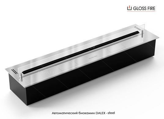Автоматичний біокамін Dalex Steel GlossFire
