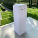 Чохол на газовий обігрівач PATIO MINI білий (логотип чорний) Kratki
